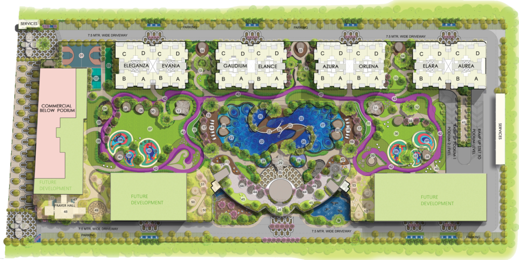 Gaur Alaris Master Plan